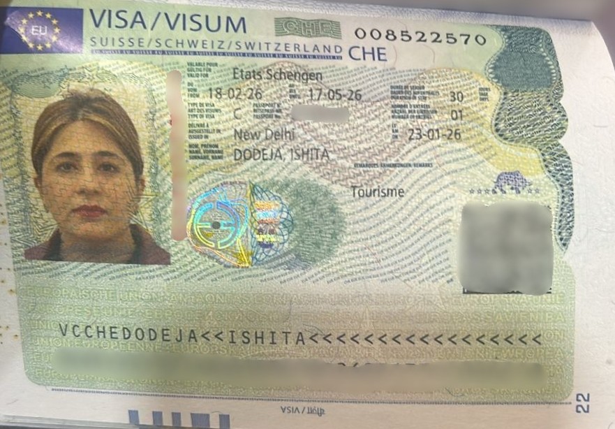 Ishita Dodeja Visa